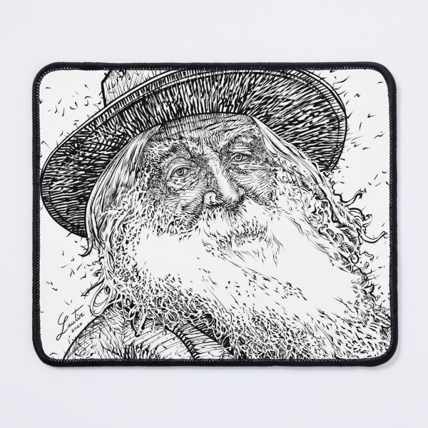 Item preview, WALT WHITMAN ink portrait.1 designed and sold by lautir.