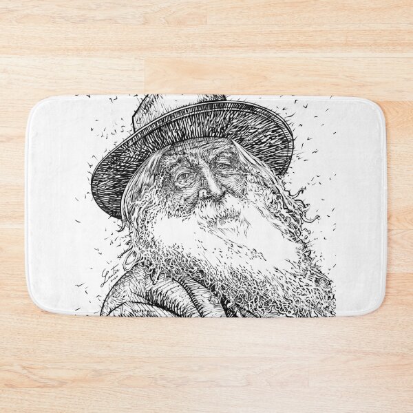 Item preview, WALT WHITMAN ink portrait.1 designed and sold by lautir.