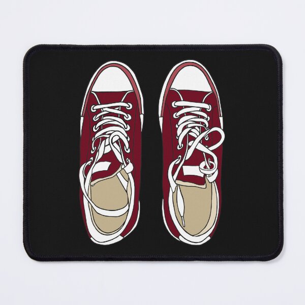 Item preview, Red sneakers designed and sold by KateQR.