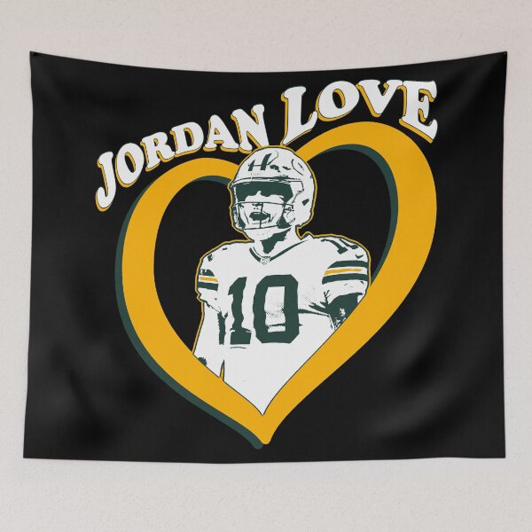 Artikelvorschau, Jordan Love Packers entworfen und verkauft von Digital Spurs.