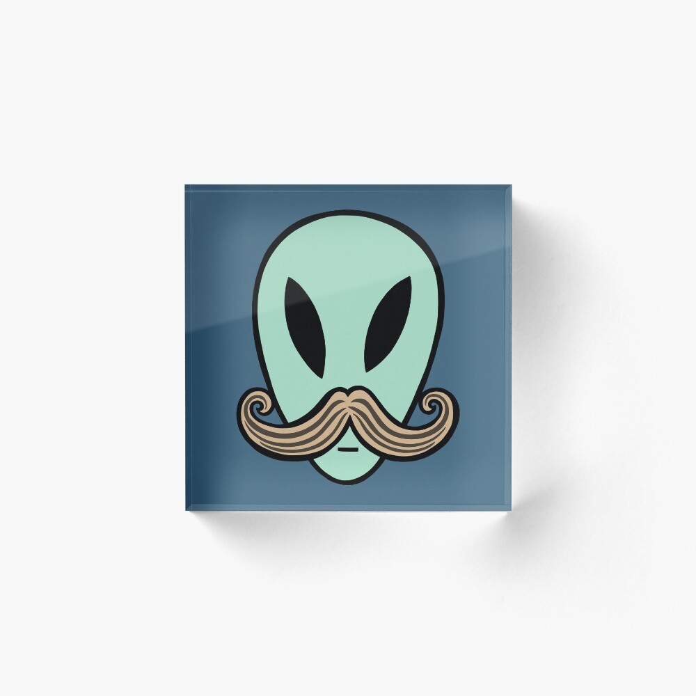 Hello to all my alien friends Acrylic Block