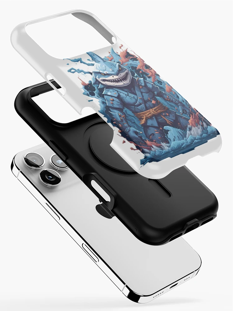 Thumbnail 2 of 4, iPhone Case, Ninja Shark designed and sold by RabbitPrints.