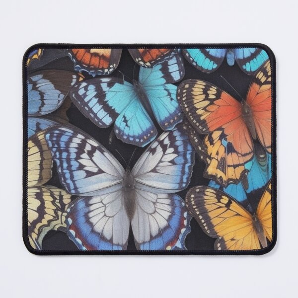 Item preview, Many butterflies of different colors and sizes  designed and sold by shahdg.