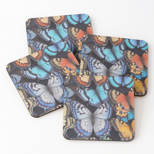 Item preview, Many butterflies of different colors and sizes  designed and sold by shahdg.