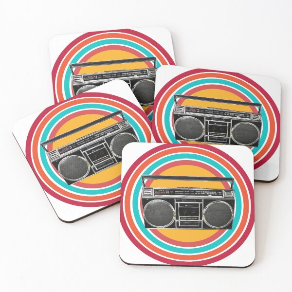 Item preview, Jam Box, Ghetto Blaster, Boombox, Vintage Radio, Retro Cassette Player designed and sold by BubbaCommerce.