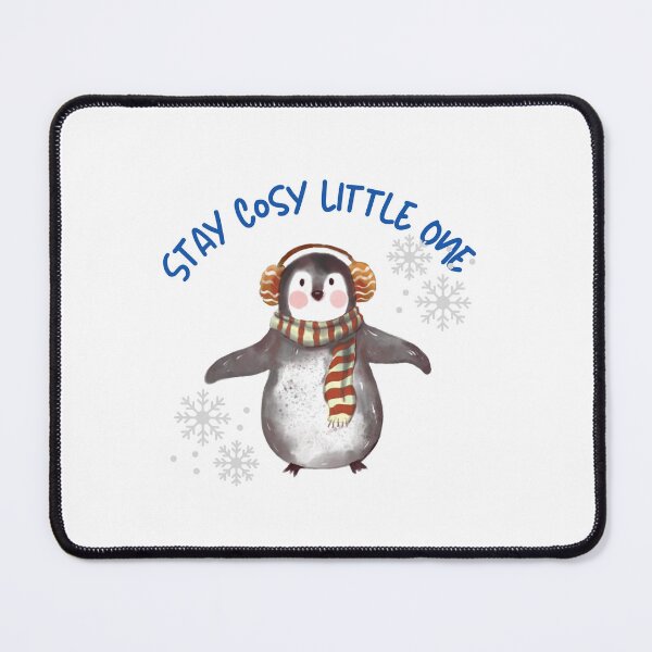 Item preview, Cozy Penguin Embracing Winter Warmth designed and sold by Posivibez Designs.