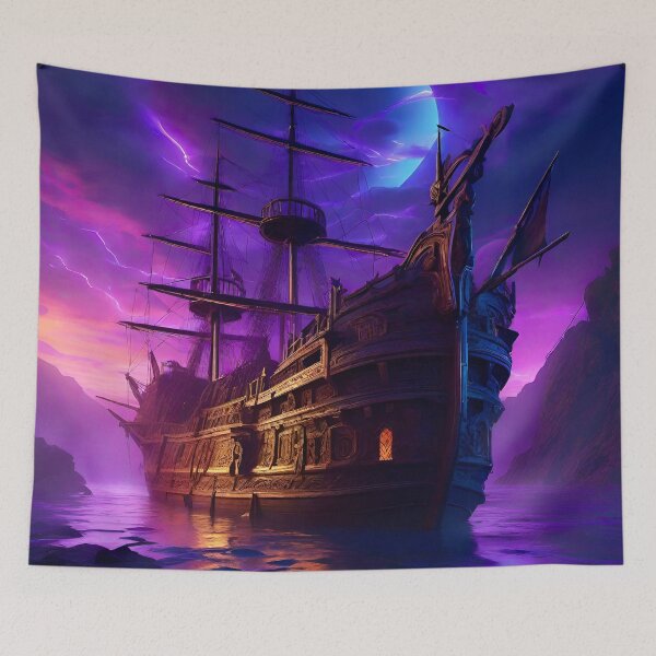 Item preview, Abandoned Fantasy Ship designed and sold by Delerat7.