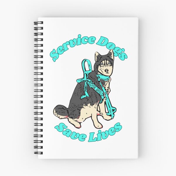 Item preview, Service Dogs Save Lives Ver. 2- Teal designed and sold by Serv-Sibe.