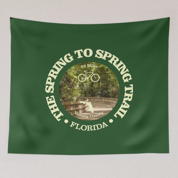 Item preview, Spring to Spring Trail (cycling c) designed and sold by curranmorgan.