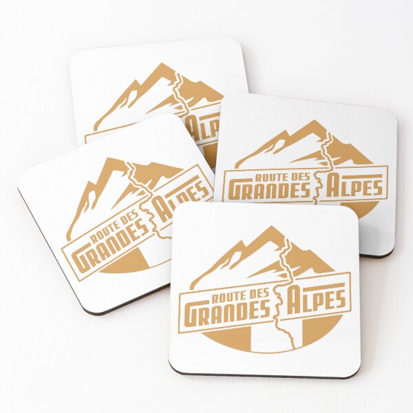 Item preview, Route des Grandes Alpes | V5 transparent gold designed and sold by Moppedhotel.