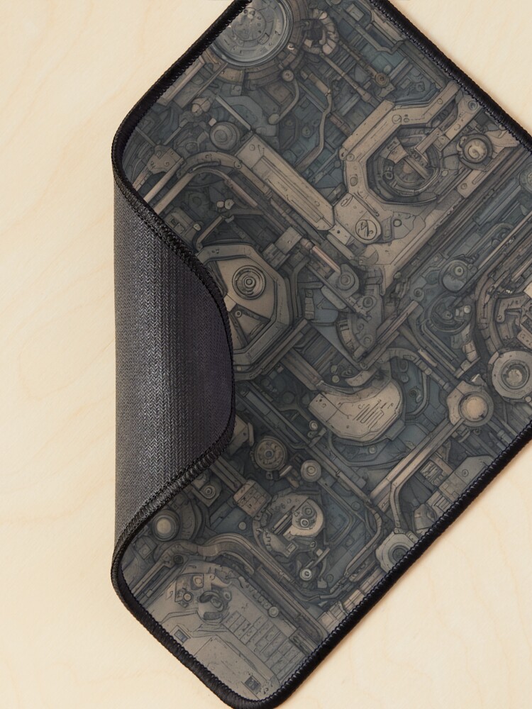 Thumbnail 2 of 5, Mouse Pad, Technic Pattern VIII designed and sold by KriAtor-Designs.