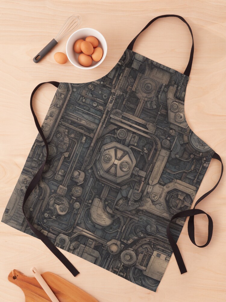 Thumbnail 1 of 6, Apron, Technic Pattern VIII designed and sold by KriAtor-Designs.