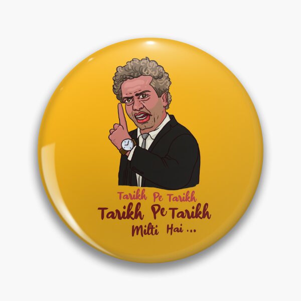 Item preview, Tarikh Pe Tarikh Milti Hai  designed and sold by Inspired~Souls.