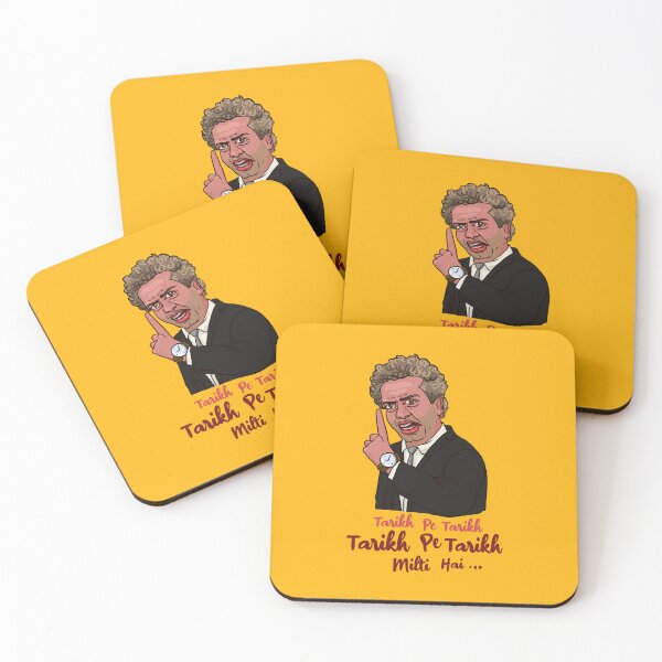 Item preview, Tarikh Pe Tarikh Milti Hai  designed and sold by Inspired~Souls.