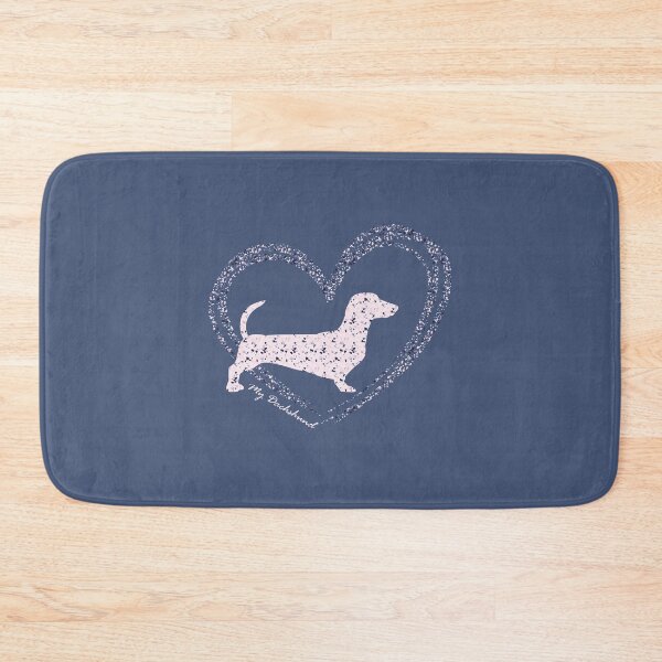 Item preview, Dachshund at heart, Dapple Dachshund, My dachshund, Dachshund Silhouettes designed and sold by VELLTOdesign.
