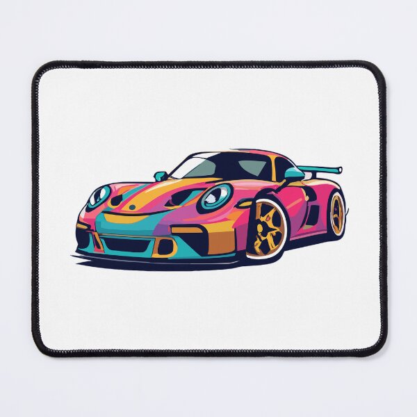 Item preview, Porsche Carrera GT3- Cartoon Design designed and sold by PoppinDesigner.