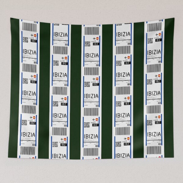 Item preview, Ibizia airport Spain (IBZ) Boarding Pass rickrolled designed and sold by AdamLindgren.