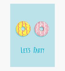 Biscuit Selection: Let's Party Photographic Print