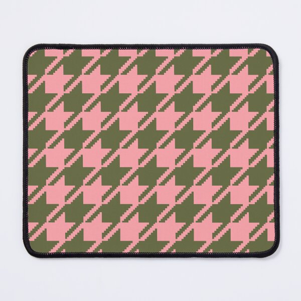 Item preview, Large Puppytooth Pattern (green/pink houndstooth) designed and sold by Design Minds Boutique.