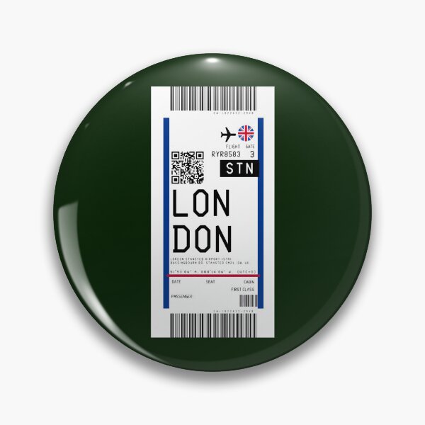 Item preview, London Stansted airport (STN) Boarding Pass rickrolled designed and sold by AdamLindgren.