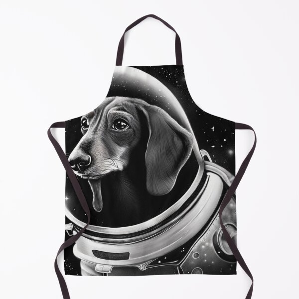 Item preview, astronaut dachshund dog designed and sold by WelSol.