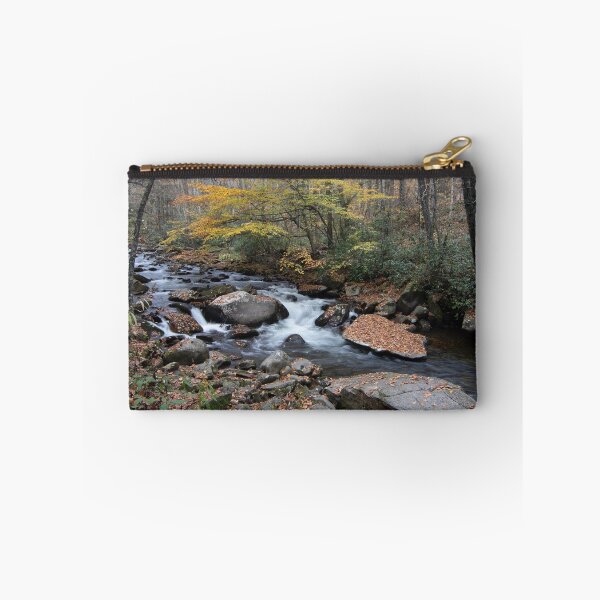 Item preview, Smoky Mountains Mountain Stream in Autumn designed and sold by nbrandsberg.