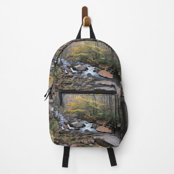 Item preview, Smoky Mountains Mountain Stream in Autumn designed and sold by nbrandsberg.