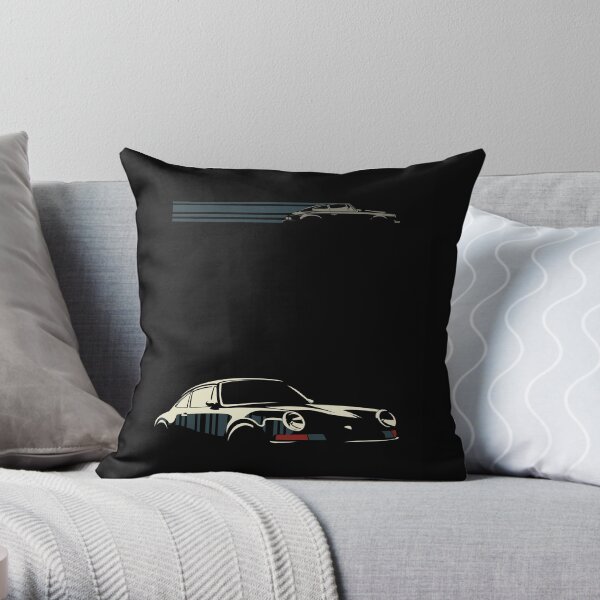 Minimalistischer Porsche Dekokissen
