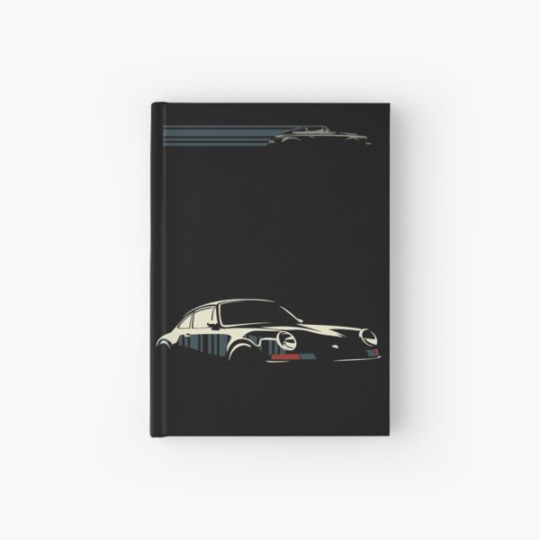 Minimalist Porsche Hardcover Journal