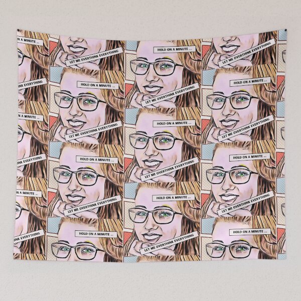 Item preview, Hold On Let Me Overthink Everything designed and sold by gleefulme.