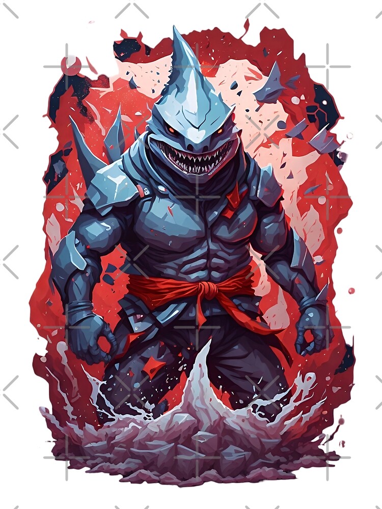 Shark Ninja : Shark Samurai Notebook (Paperback)