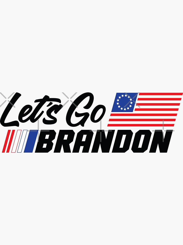 Let's Go Brandon Bumper Sticker  Patriot Depot —