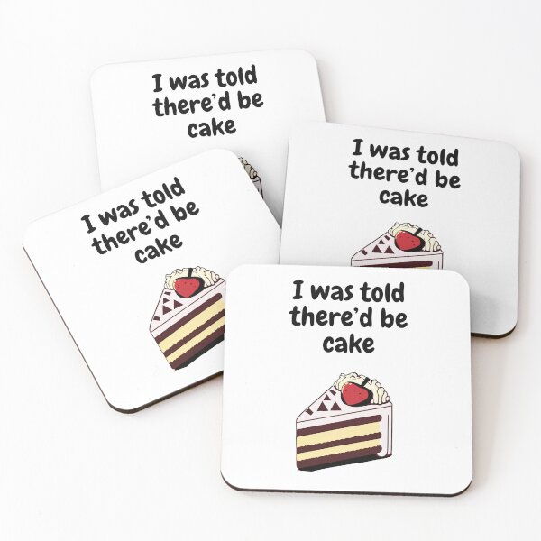 Item preview, I Was Told There'd Be Cake designed and sold by ChaiTees.