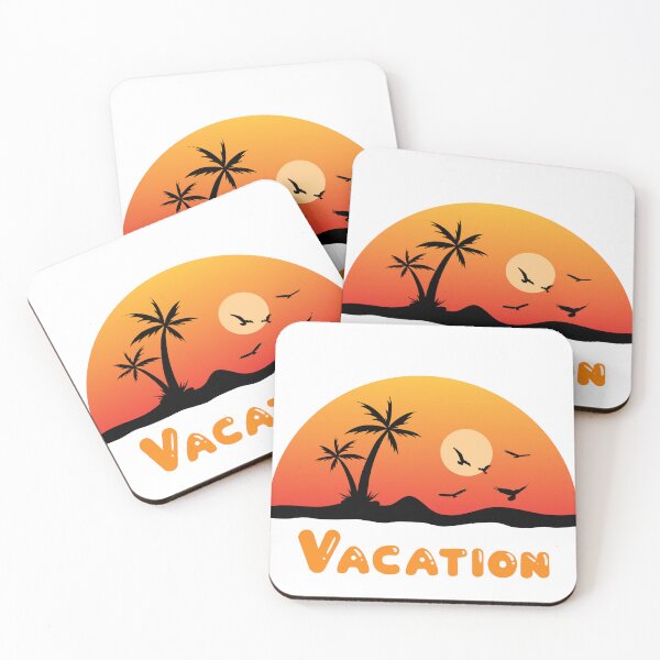 Item preview, Beach, Palms, Vacation. designed and sold by ROZWALCZ.