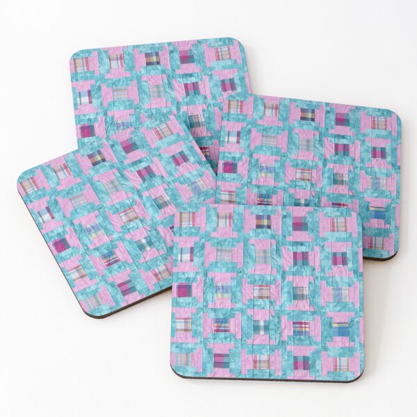 Item preview, Spools Log Cabin Quilt designed and sold by Jean Gregory Evans.