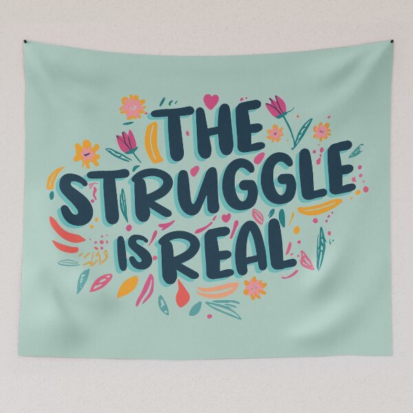 Item preview, Real struggle designed and sold by SweetLog.