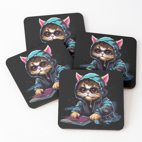 Item preview, Hacker Cat designed and sold by Arbee123.