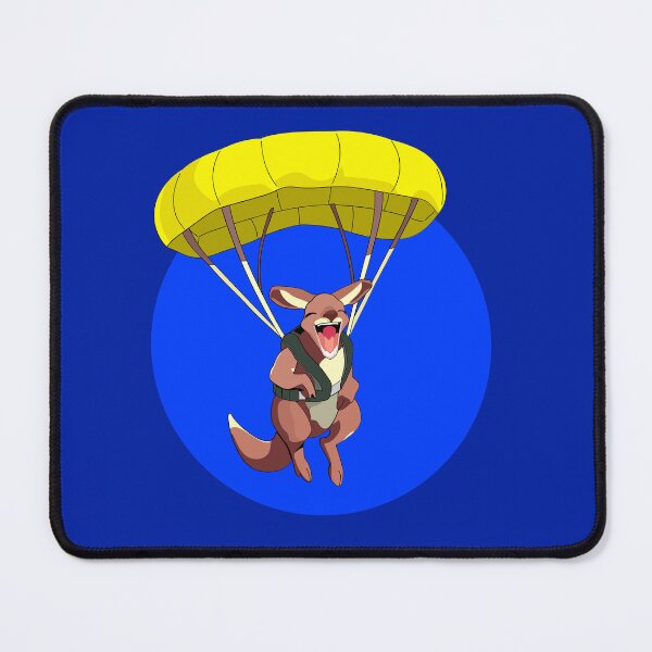 Item preview, Parachute Kangaroo - Loco Animal Squad designed and sold by LocoAnimalSquad.