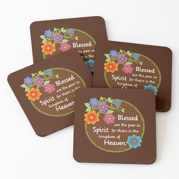 Item preview, Blessed are the poor in Spirit Beatitude Sermon designed and sold by Alondra.