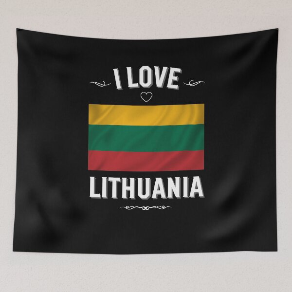 Item preview, I Love Lithuania designed and sold by LoveMyRoots.