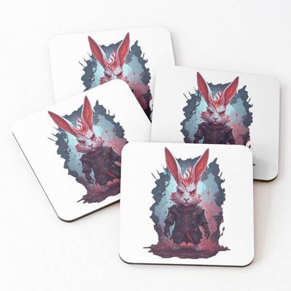 Item preview, rabbit ninja imperial warrior 3 designed and sold by RabbitPrints.