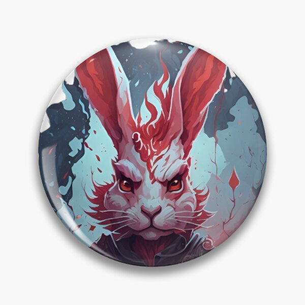 Item preview, rabbit ninja imperial warrior 3 designed and sold by RabbitPrints.
