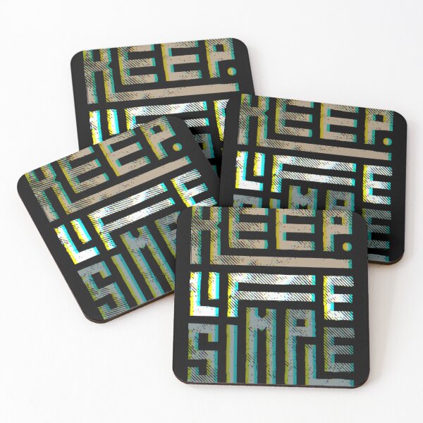Item preview, Keep Life Simple designed and sold by PicArt2023.