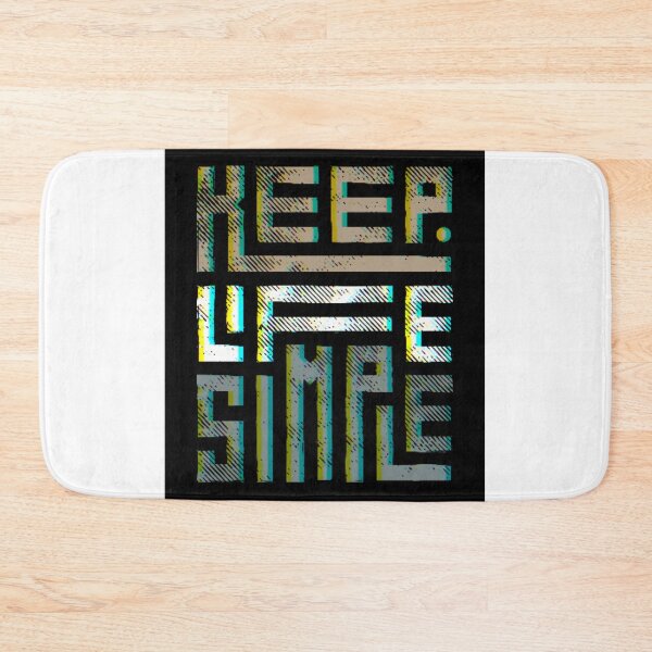 Item preview, Keep Life Simple designed and sold by PicArt2023.