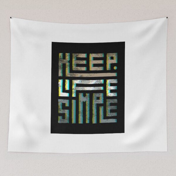 Item preview, Keep Life Simple designed and sold by PicArt2023.