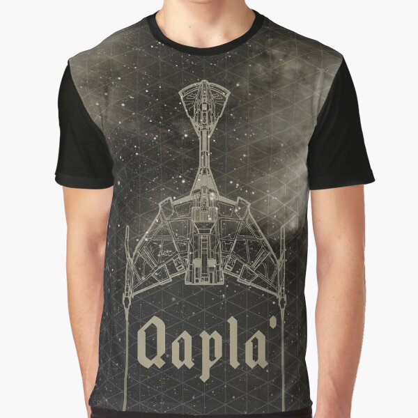 QAPLA' (KLINGON FOR SUCCESS) Graphic T-Shirt