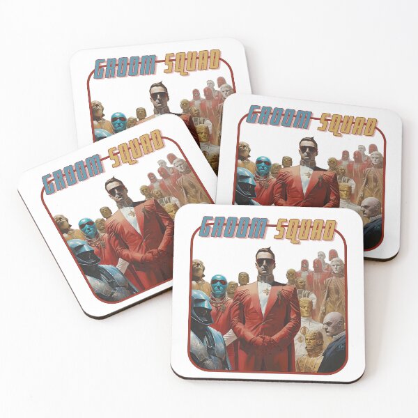 Item preview, Groom Squad - Superhero Team  designed and sold by Hisirdoux.