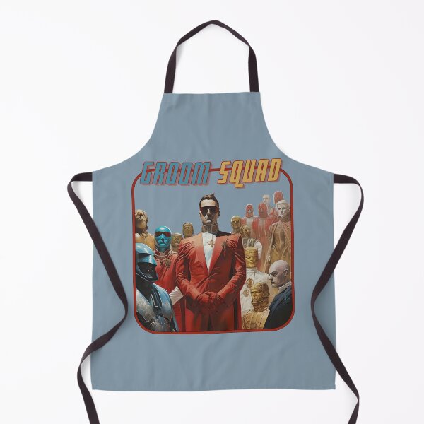 Item preview, Groom Squad - Superhero Team designed and sold by Hisirdoux.