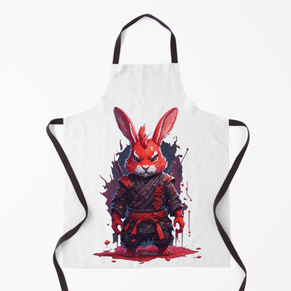 Item preview, rabbit ninja imperial warrior 4 designed and sold by RabbitPrints.
