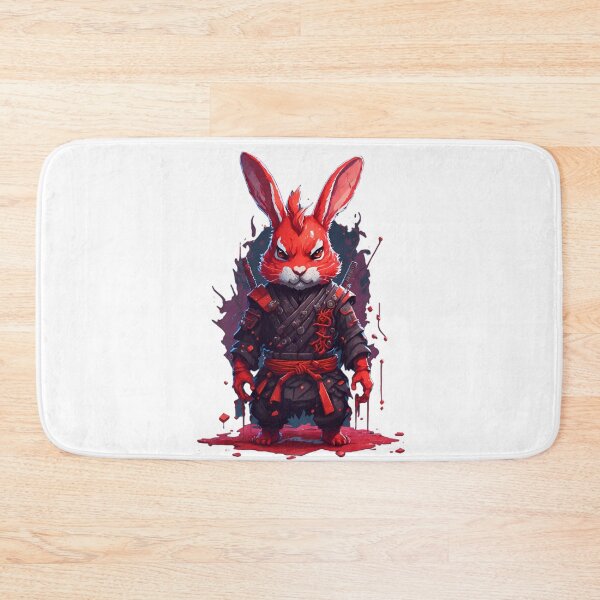 Item preview, rabbit ninja imperial warrior 4 designed and sold by RabbitPrints.